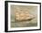 Square Rigged Sailing Ship-null-Framed Art Print
