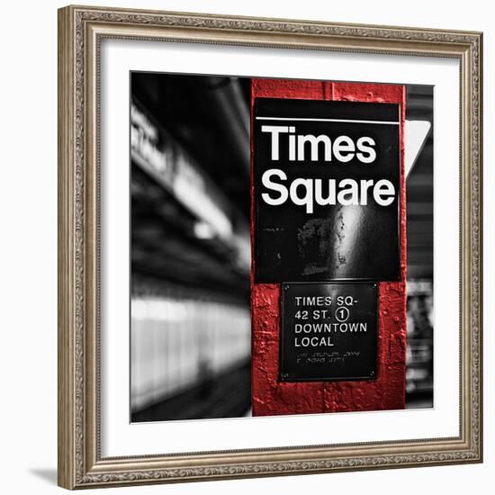 Square Times Square-Susan Bryant-Framed Photographic Print