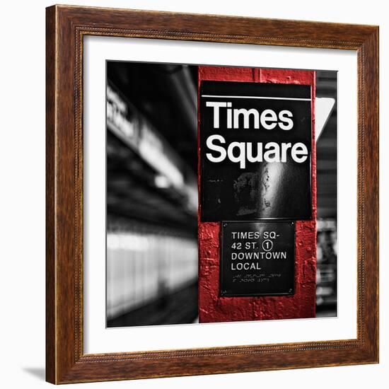 Square Times Square-Susan Bryant-Framed Photographic Print