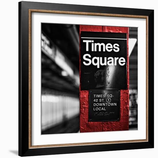 Square Times Square-Susan Bryant-Framed Photographic Print