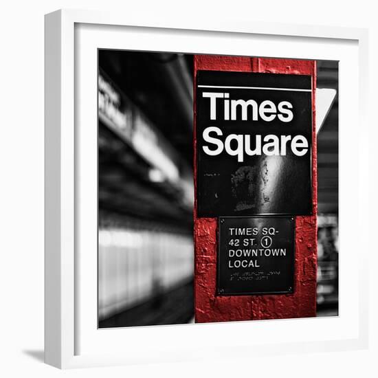 Square Times Square-Susan Bryant-Framed Photographic Print