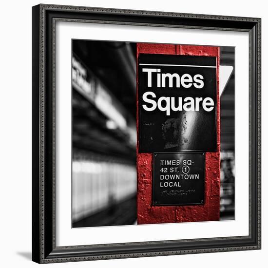 Square Times Square-Susan Bryant-Framed Photographic Print