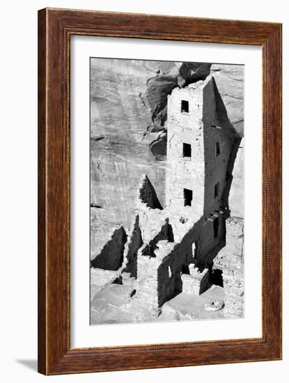 Square Tower House BW-Douglas Taylor-Framed Photographic Print