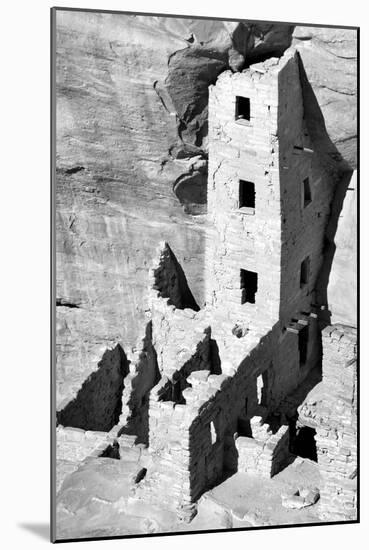 Square Tower House BW-Douglas Taylor-Mounted Photographic Print