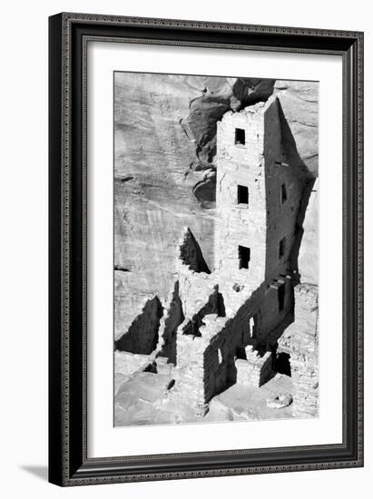 Square Tower House BW-Douglas Taylor-Framed Photographic Print
