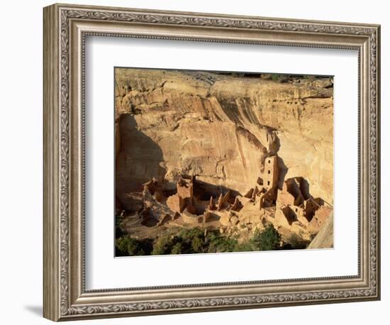 Square Tower House in Cliff Palace-Joseph Sohm-Framed Photographic Print