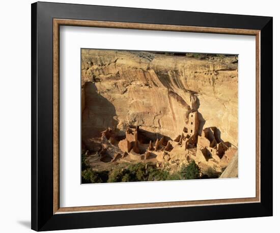 Square Tower House in Cliff Palace-Joseph Sohm-Framed Photographic Print