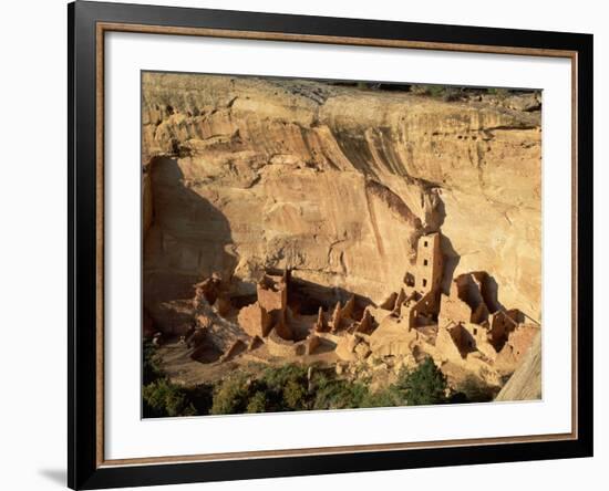 Square Tower House in Cliff Palace-Joseph Sohm-Framed Photographic Print