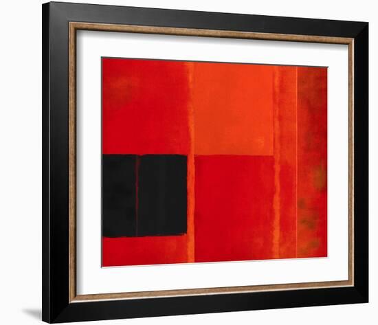 Square Twilight Crescent-Carmine Thorner-Framed Art Print