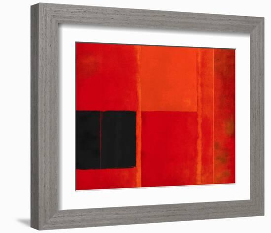 Square Twilight Crescent-Carmine Thorner-Framed Art Print