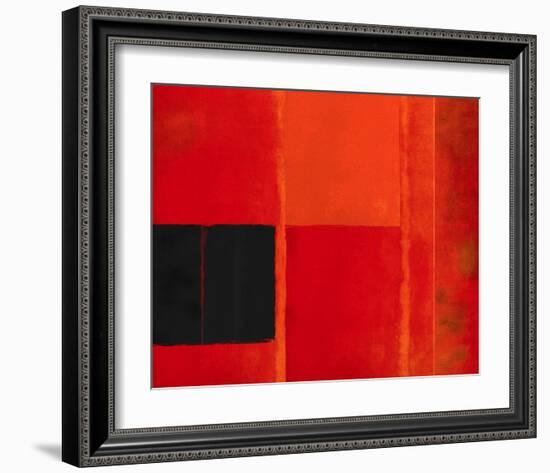 Square Twilight Crescent-Carmine Thorner-Framed Art Print