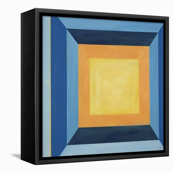 Squared Away II-Sydney Edmunds-Framed Premier Image Canvas