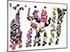 Squares Representing a Group of People, 1920-null-Mounted Giclee Print