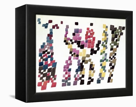 Squares Representing a Group of People, 1920-null-Framed Premier Image Canvas