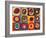 Squares with Concentric Circ-Wassily Kandinsky-Framed Art Print