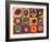 Squares with Concentric Circ-Wassily Kandinsky-Framed Art Print