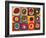 Squares with Concentric Circ-Wassily Kandinsky-Framed Art Print