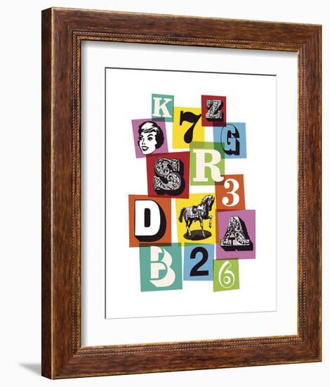 Squares-Anthony Peters-Framed Art Print