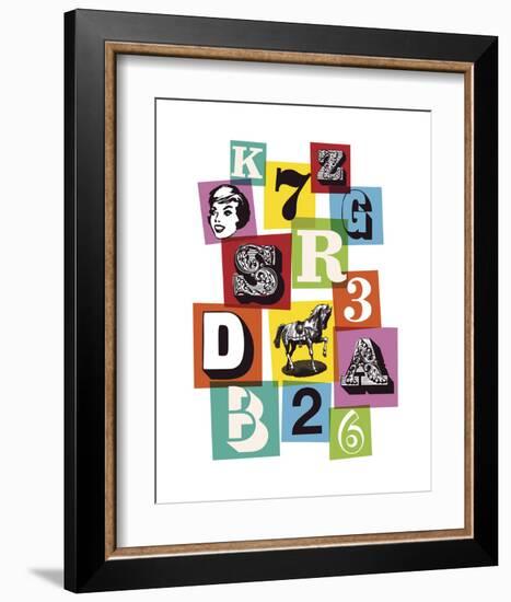 Squares-Anthony Peters-Framed Art Print