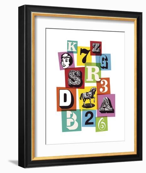 Squares-Anthony Peters-Framed Art Print