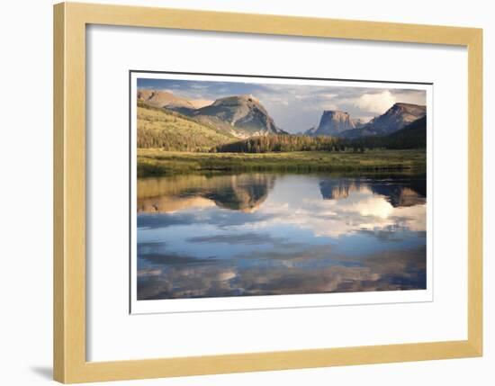 Squaretop Mountain I-Donald Paulson-Framed Giclee Print