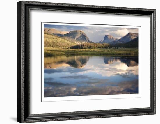 Squaretop Mountain I-Donald Paulson-Framed Giclee Print