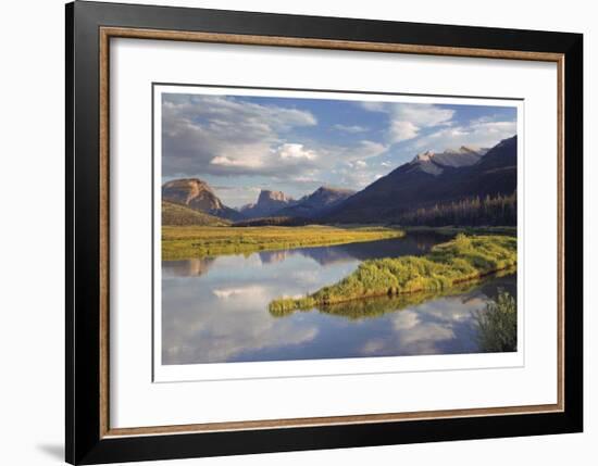 Squaretop Mountain II-Donald Paulson-Framed Giclee Print