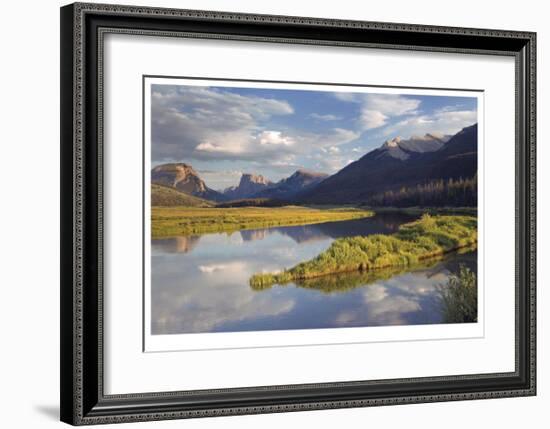 Squaretop Mountain II-Donald Paulson-Framed Giclee Print