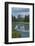 Squaretop Mountain reflected in Green River, Bridger Wilderness, Wind River Range, Wyoming.-Alan Majchrowicz-Framed Photographic Print