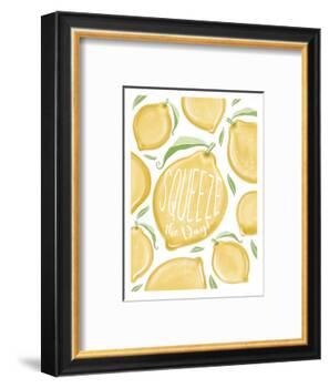 Squeeze the Day-Elizabeth Tyndall-Framed Art Print