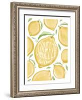 Squeeze the Day-Elizabeth Tyndall-Framed Art Print
