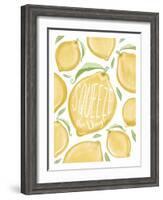 Squeeze the Day-Elizabeth Tyndall-Framed Art Print