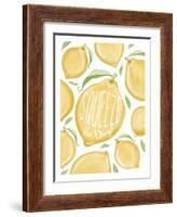 Squeeze the Day-Elizabeth Tyndall-Framed Art Print