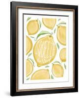 Squeeze the Day-Elizabeth Tyndall-Framed Art Print