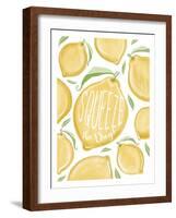 Squeeze the Day-Elizabeth Tyndall-Framed Art Print