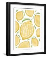 Squeeze the Day-Elizabeth Tyndall-Framed Art Print