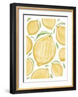 Squeeze the Day-Elizabeth Tyndall-Framed Art Print