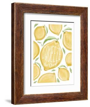 Squeeze the Day-Elizabeth Tyndall-Framed Art Print