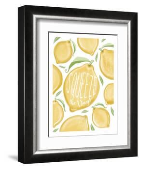 Squeeze the Day-Elizabeth Tyndall-Framed Art Print