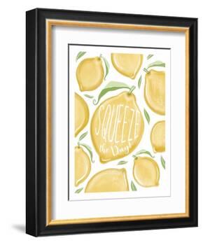 Squeeze the Day-Elizabeth Tyndall-Framed Art Print