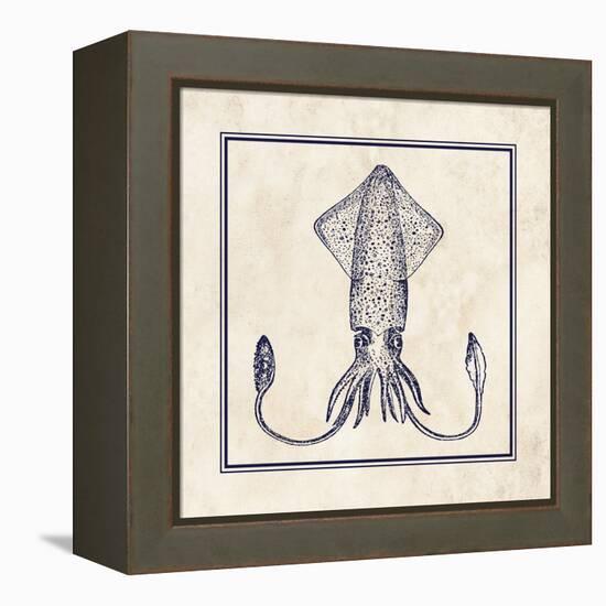 Squid Sq-N. Harbick-Framed Stretched Canvas