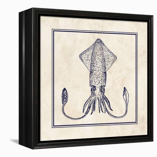 Squid Sq-N. Harbick-Framed Stretched Canvas