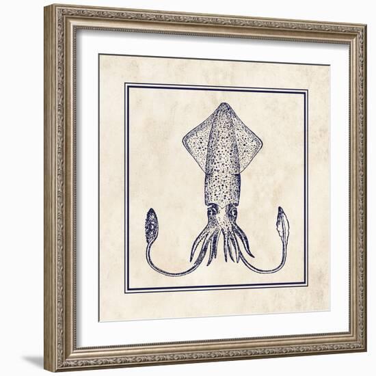 Squid Sq-N. Harbick-Framed Art Print