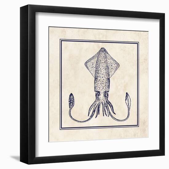 Squid Sq-N. Harbick-Framed Art Print