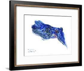 Squid-Suren Nersisyan-Framed Art Print