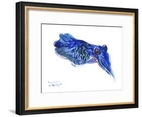 Squid-Suren Nersisyan-Framed Art Print