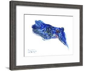 Squid-Suren Nersisyan-Framed Art Print