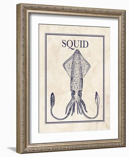 Squid-N. Harbick-Framed Art Print