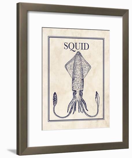 Squid-N. Harbick-Framed Art Print