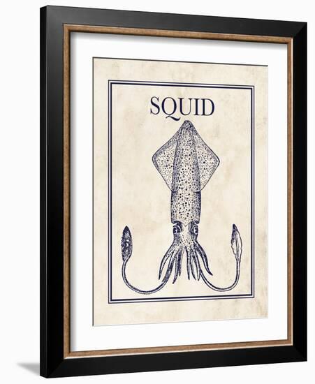 Squid-N. Harbick-Framed Art Print